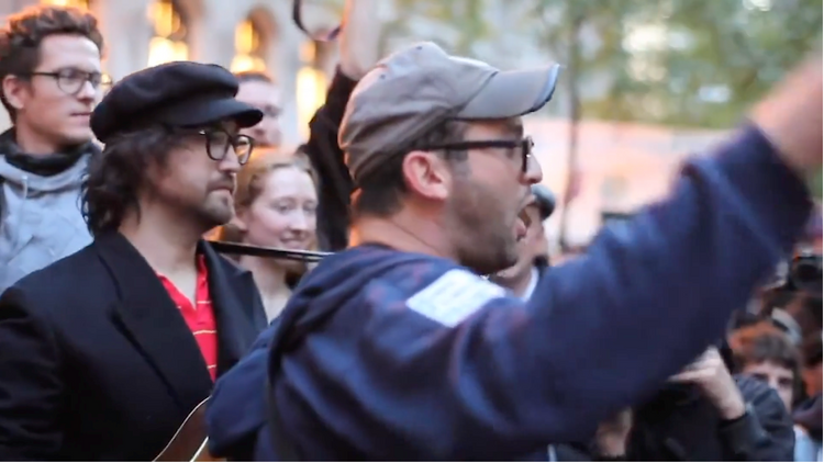 MINI-DOC: Sean Lennon and Josh Fox at Occupy Wall Street
